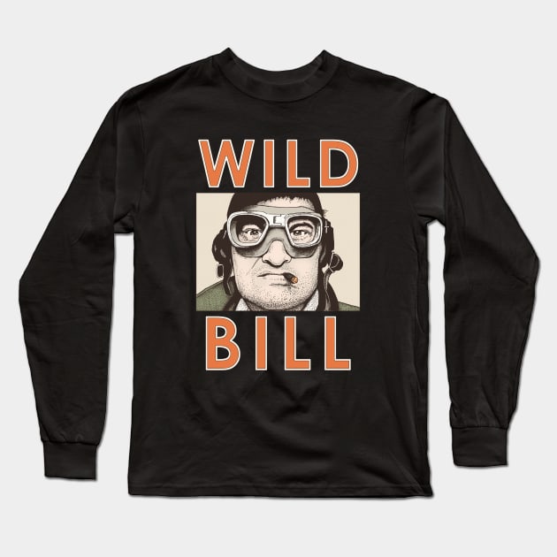 Wild Bill Long Sleeve T-Shirt by ranxerox79